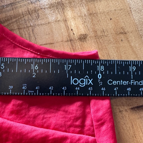 H&M Red Ruffle Strap Tank Top Size Small - Picture 5 of 7